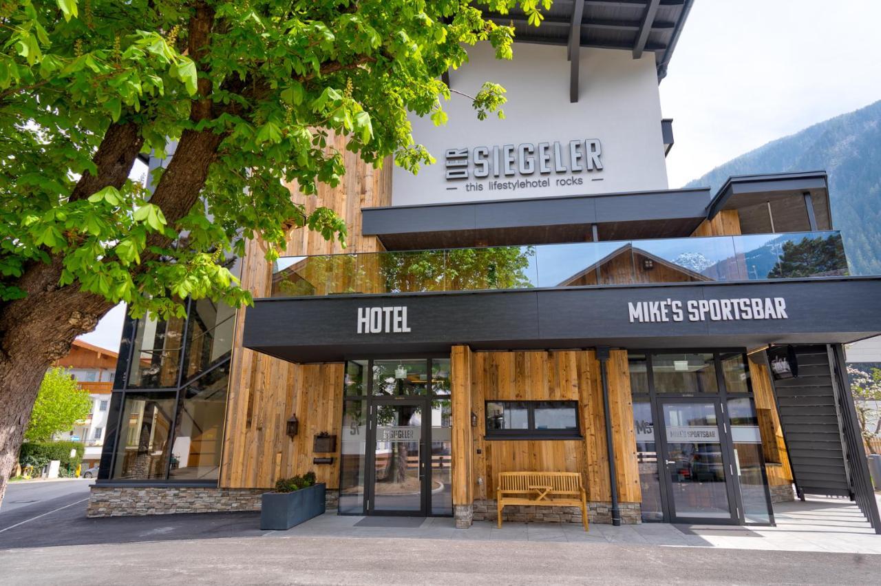 Der Siegeler B&B - This Lifestylehotel Rocks Mayrhofen Eksteriør billede